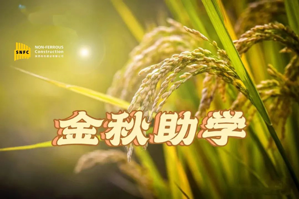 金秋時節，照亮追夢之路！