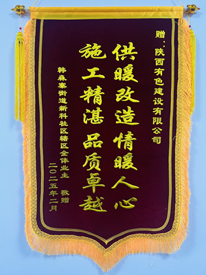 新年新征程，錦旗開(kāi)新篇！